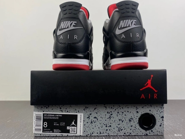 Bmlin shoes Reimagined Air Jordan FV5029-006 Bred 4 0719